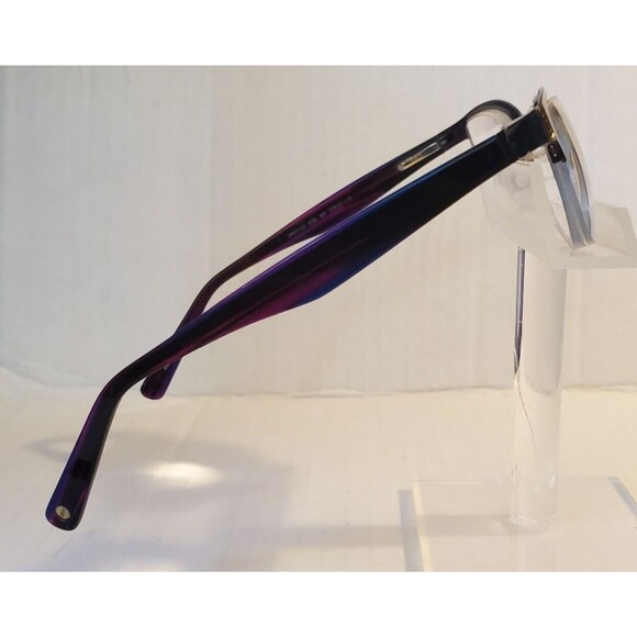Isaac Mizrahi IMIY 03 Col 80 Purple Half Rim Eyeglasses Frames 53-17-135 Women\'s main image 6